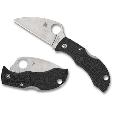 Spyderco 2024 Spyderco Reveal 6 Manbug Wharnclife Blade Plain Edge SPY-MBKWP